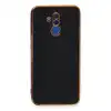 Huawei Mate 20 Lite Kılıf Volet Silikon - Siyah