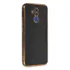 Huawei Mate 20 Lite Kılıf Volet Silikon - Siyah