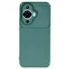 Huawei Nova 12s Kılıf Auto Focus Karbon Kapak - Koyu Yeşil