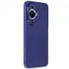 Huawei Nova 12s Kılıf Auto Focus Karbon Kapak - Lacivert