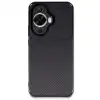 Huawei Nova 12s Kılıf Auto Focus Karbon Kapak - Siyah
