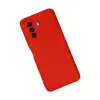 Huawei Nova Y70 Kılıf Nano İçi Kadife Silikon - Kırmızı