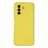 Huawei Nova Y70 Kılıf Nano İçi Kadife Silikon - Sarı