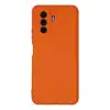 Huawei Nova Y70 Kılıf Nano İçi Kadife Silikon - Turuncu