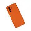 Huawei Nova Y70 Kılıf Nano İçi Kadife Silikon - Turuncu