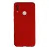 Huawei P Smart 2019 Kılıf Nano İçi Kadife Silikon - Kırmızı