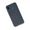 Huawei P20 Lite Kılıf Nano İçi Kadife Silikon - Gri