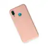 Huawei P20 Lite Kılıf Nano İçi Kadife Silikon - Pudra