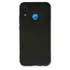 Huawei P20 Lite Kılıf Nano İçi Kadife Silikon - Siyah