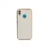 Huawei P20 Lite Kılıf Volet Silikon - Beyaz