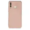 Huawei P30 Lite Kılıf Nano İçi Kadife Silikon - Pudra