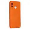 Huawei P30 Lite Kılıf Nano İçi Kadife Silikon - Turuncu