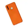 Huawei P30 Lite Kılıf Nano İçi Kadife Silikon - Turuncu