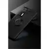 Huawei P40 Kılıf Range Yüzüklü Silikon - Siyah