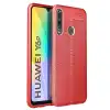 Huawei Y6p Kılıf Auto Focus Kapak - Kırmızı