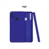 Huawei Y6p Kılıf First Silikon - Lacivert