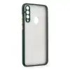 Huawei Y6p Kılıf Montreal Silikon Kapak - Yeşil