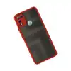 İnfinix Hot 10 Play Kılıf Montreal Silikon Kapak - Kırmızı