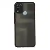 İnfinix Hot 10 Play Kılıf Montreal Silikon Kapak - Siyah