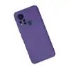 İnfinix Hot 11s Kılıf Nano İçi Kadife Silikon - Mor