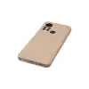 İnfinix Hot 11s Kılıf Nano İçi Kadife Silikon - Pudra