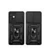 İnfinix Hot 30 4g Kılıf Pars Lens Yüzüklü Silikon - Gold
