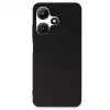 İnfinix Hot 30i Kılıf First Silikon - Siyah