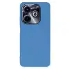İnfinix Hot 40i Kılıf First Silikon - Mavi
