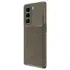 İnfinix Hot 50 Pro Plus 4g Auto Focus Karbon Kapak - Kahverengi
