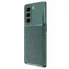 İnfinix Hot 50 Pro Plus 4g Auto Focus Karbon Kapak - Koyu Yeşil