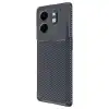 İnfinix Smart 9 Kılıf Auto Focus Karbon Kapak - Lacivert