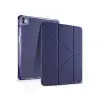 İpad Air 13 (2024) Kılıf Kalemlikli Mars Tablet Kılıfı - Lacivert
