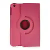 İpad Mini 1 Kılıf 360 Tablet Deri Kılıf - Pembe