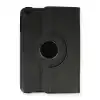İpad Mini 1 Kılıf 360 Tablet Deri Kılıf - Siyah