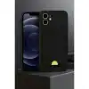 İphone 11 Kılıf Kelvin Kartvizitli Silikon - Lacivert