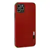 İphone 11 Pro Max Kılıf Loop Deri Silikon - Kırmızı