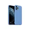 İphone 11 Pro Max Kılıf Nano İçi Kadife Silikon - Mavi