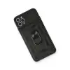 İphone 11 Pro Max Kılıf Pars Lens Yüzüklü Silikon - Siyah