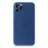 İphone 11 Pro Max Kılıf Pp Ultra İnce Kapak - Mavi