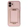 İphone 12 Kılıf Coco Elit Kapak - Pembe