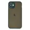 İphone 12 Mini Kılıf Montreal Silikon Kapak - Yeşil