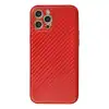 İphone 12 Pro Kılıf Coco Karbon Silikon - Kırmızı