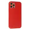 İphone 12 Pro Kılıf Coco Karbon Silikon - Kırmızı