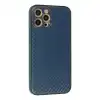 İphone 12 Pro Kılıf Coco Karbon Silikon - Mavi