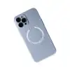 İphone 12 Pro Kılıf Jack Magneticsafe Lens Silikon - Sierra Blue