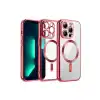 İphone 12 Pro Kılıf Kross Magneticsafe Kapak - Kırmızı