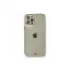 İphone 12 Pro Kılıf Liva Taşlı Silikon - Beyaz