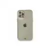 İphone 12 Pro Kılıf Liva Taşlı Silikon - Beyaz