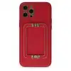 İphone 12 Pro Max Kılıf Coco Elit Kapak - Kırmızı