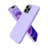 İphone 12 Pro Max Kılıf First Silikon - Lila
